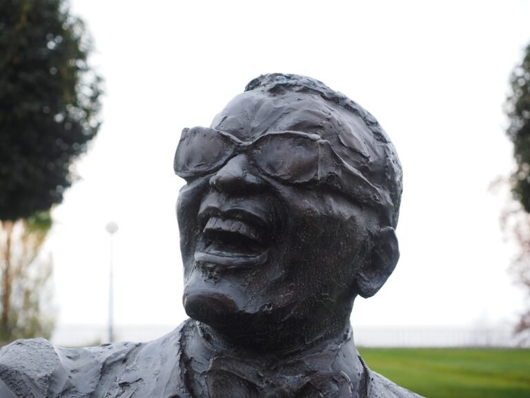 statue, bust, head, bronze statue, ray charles, singer, musician, montreux, ray charles, ray charles, ray charles, ray charles, ray charles