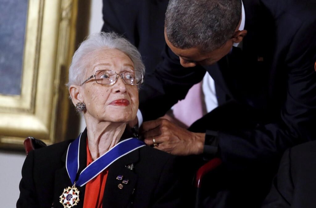 Katherine Johnson barack obama