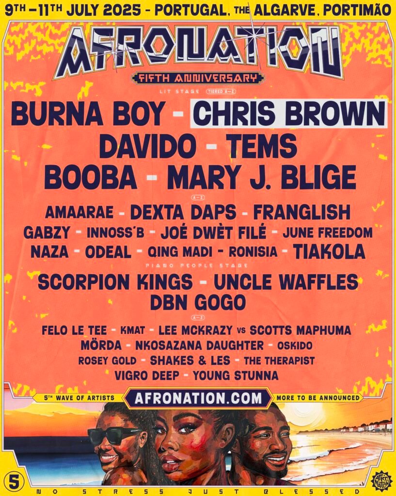 AFRO NATION 2025 programmation