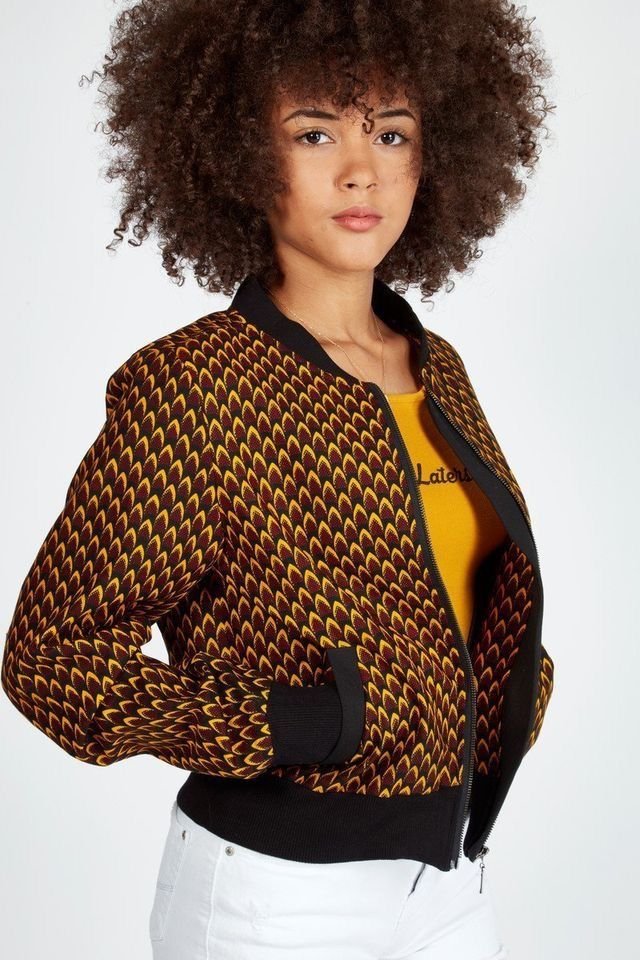 modèle bomber wax femme