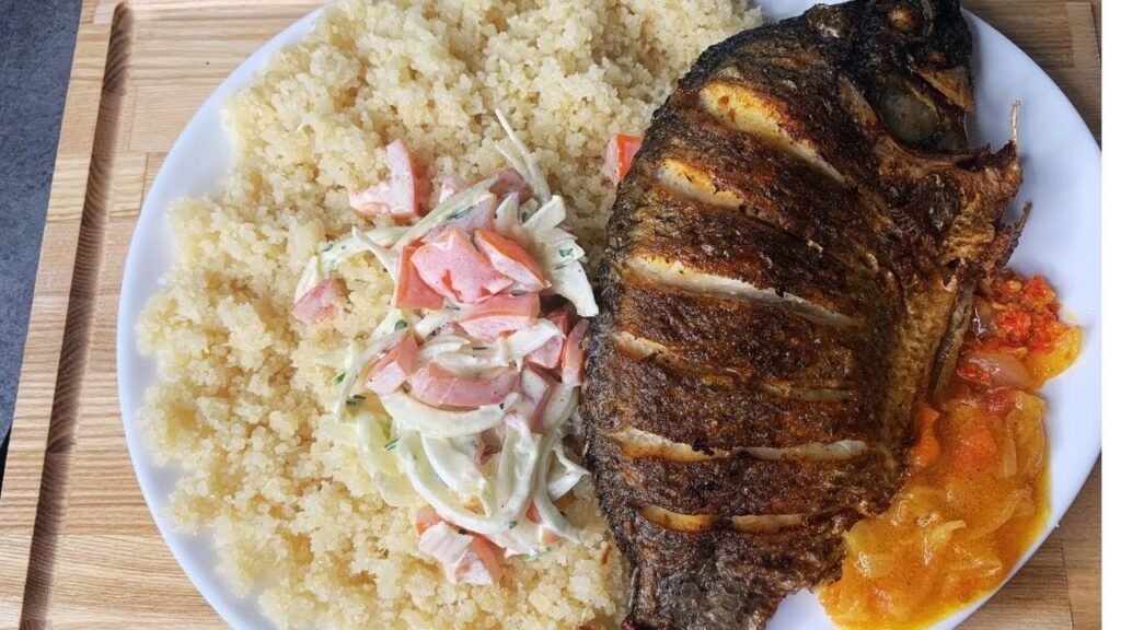attiéké poisson