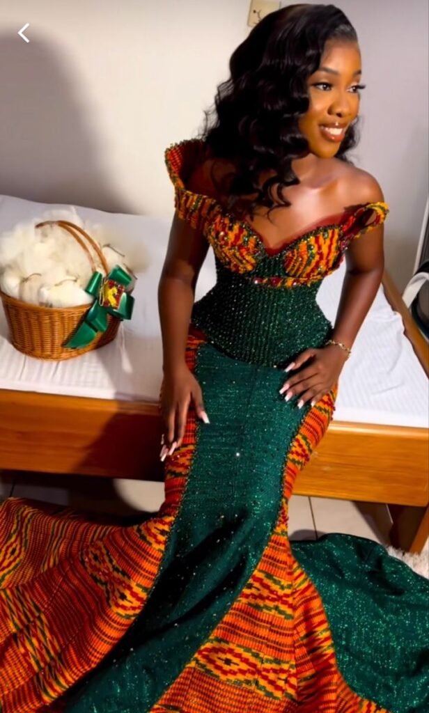 modèle robe wax mariage