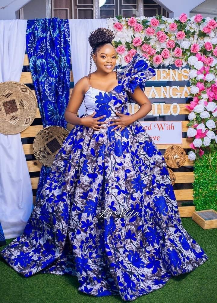 modèle robe wax mariage