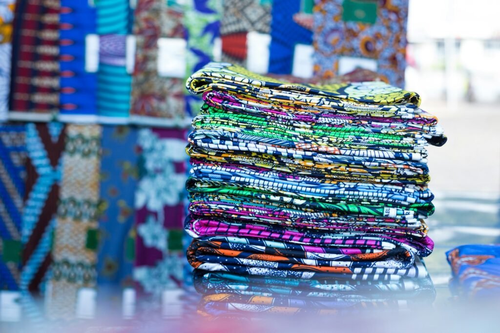 a colorful display of a colorful bag - wax 