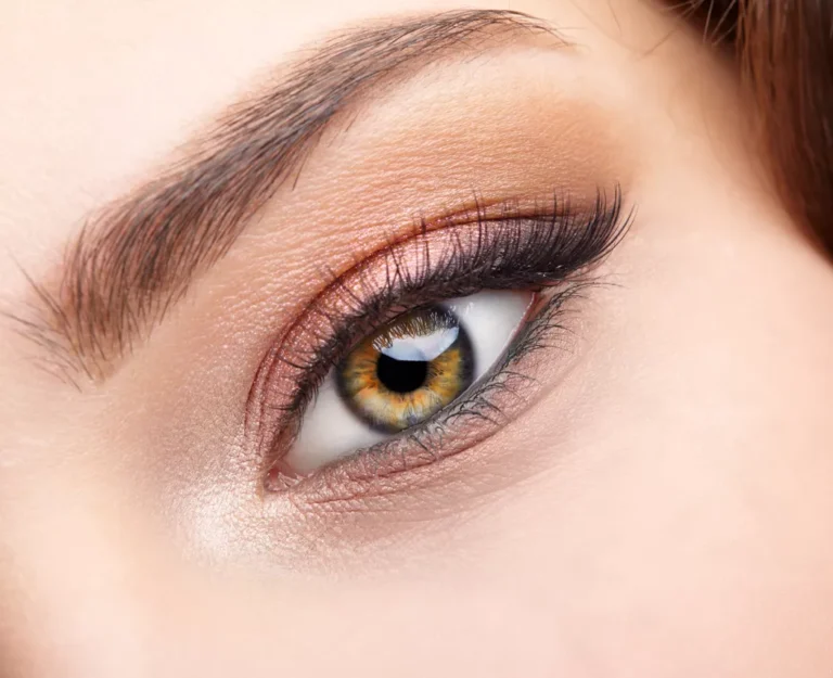 yeux noisette