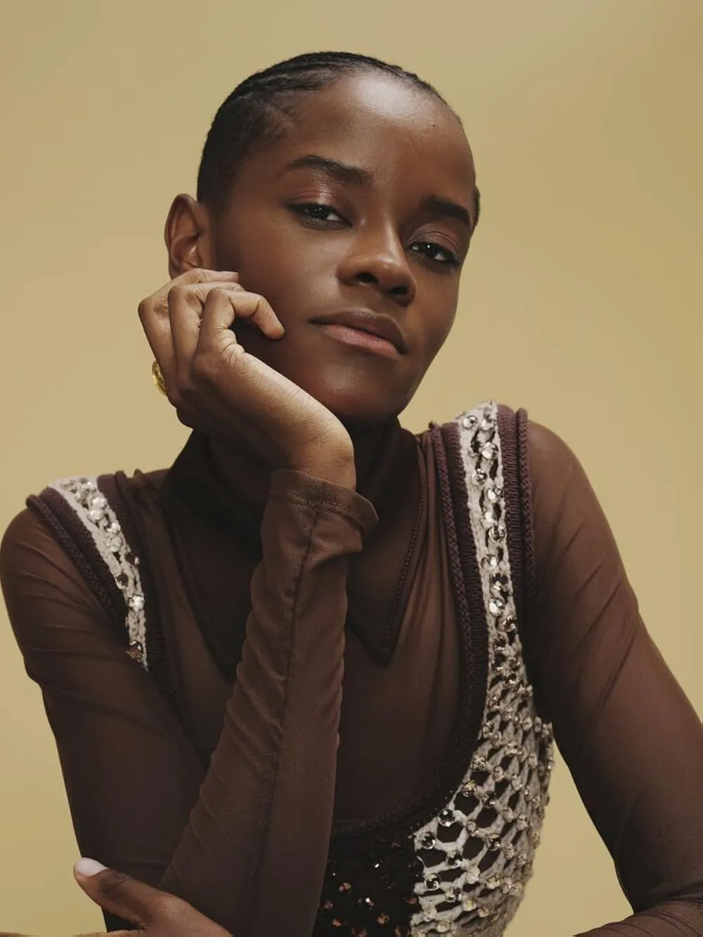 Letitia Wright actrice noire anglaise