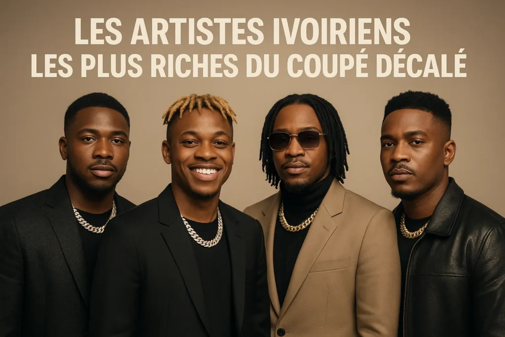 les artistes ivoiriens les plus riches du coupé décalé melanin stories