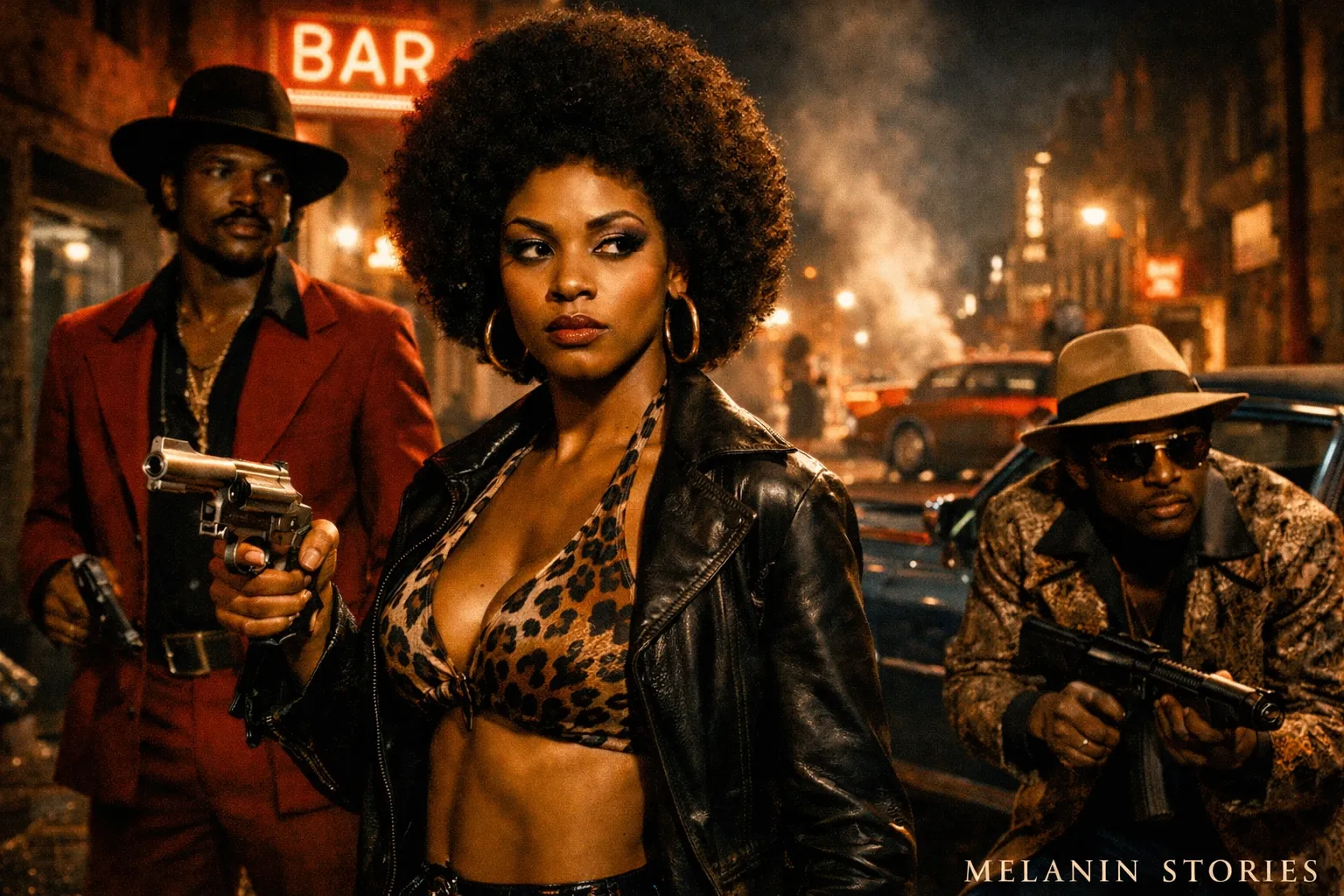 blaxploitation melanin stories #1