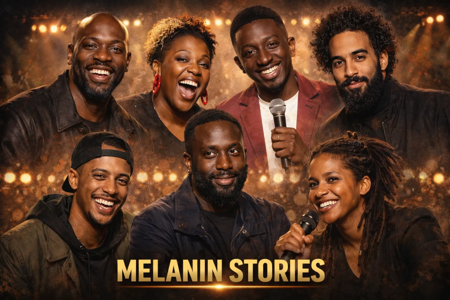 humoristes noirs connus - melanin stories